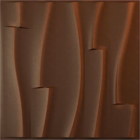 Ekena Millwork 19 5/8in. W x 19 5/8in. H Brick Wave EnduraWall Decorative 3D Wall Panel Covers 2.67 Sq. Ft. WP20X20BVDRU